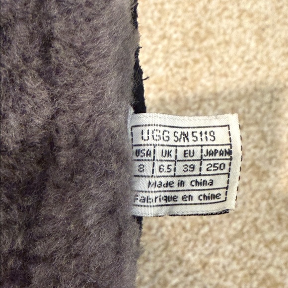 UGG Black Suede Boots - Picture 9 of 9